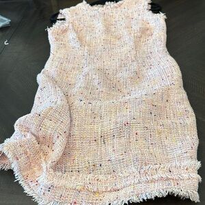 Alex Marie Pink/Blush  Tweed “Sassy” Dress